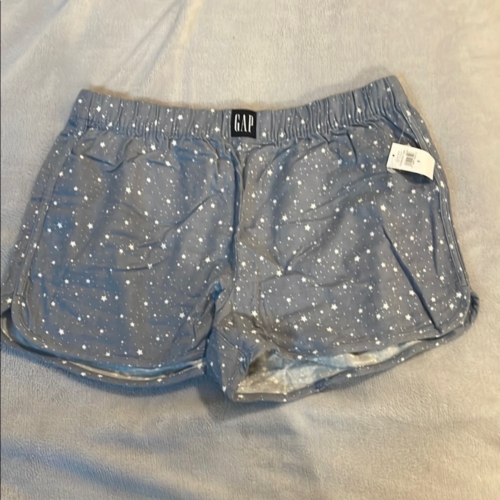 NEW GAP Star Sleep Shorts with Elastic Waistband